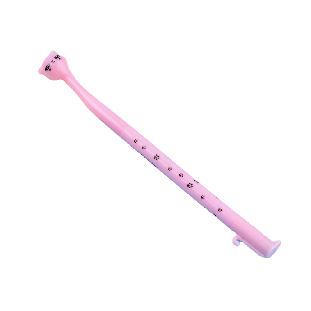 Wholesale Plastic Cartoon Tall Cat Gel Pen